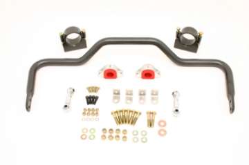 Picture of BMR 64-72 A-Body w- 3-25in Axles Rear Solid 1-375in Xtreme Anti-Roll Bar Kit - Black Hammertone