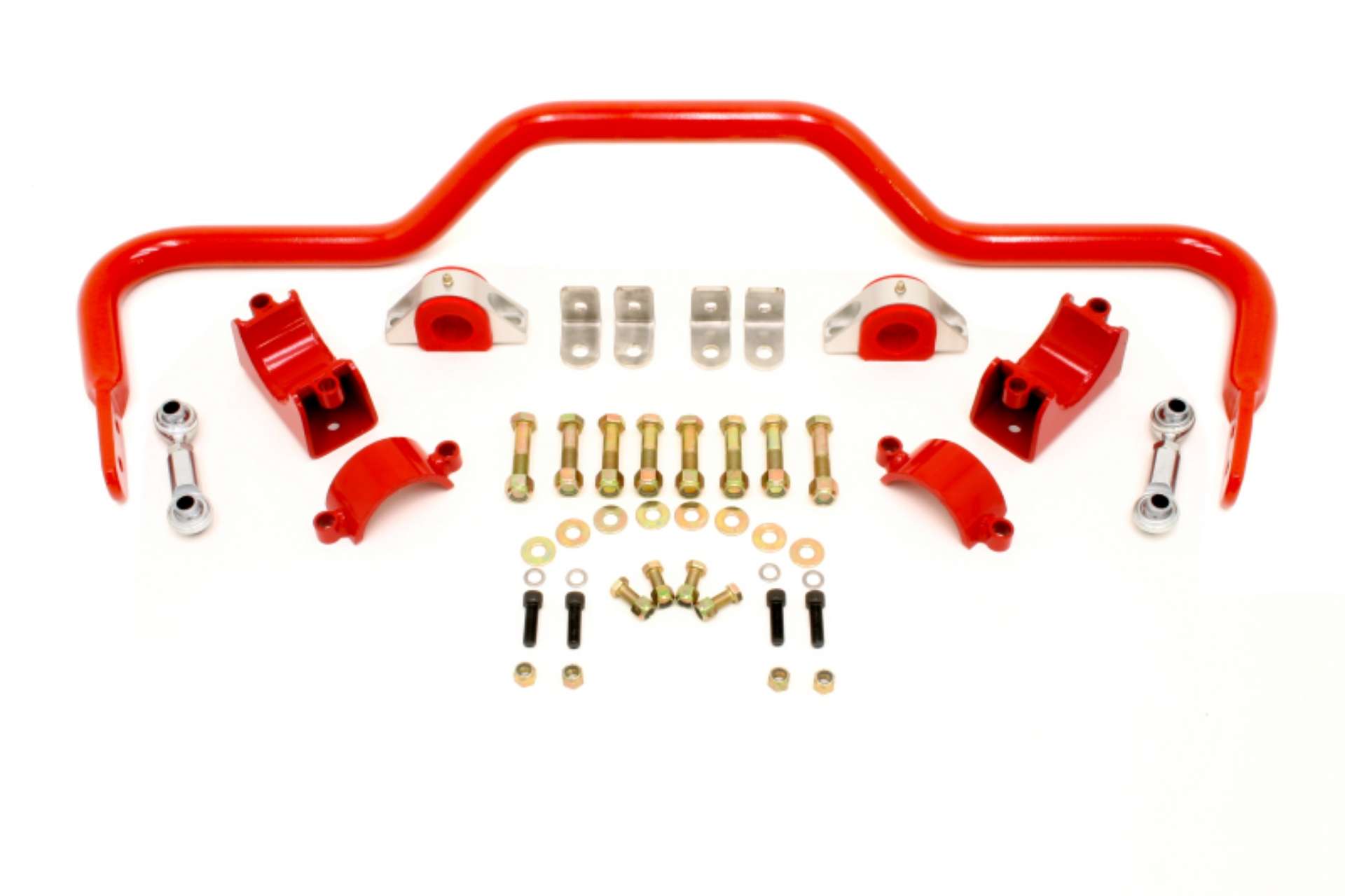 Picture of BMR 78-87 G-Body w- 3-25in Axles Rear Solid 1-375in Xtreme Anti-Roll Bar Kit - Red