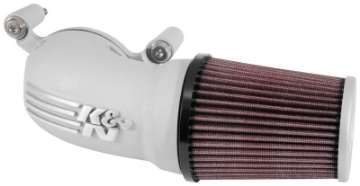 Picture of K&N 08-17 Harley Davidson Touring Models Performance Air Intake System Silver