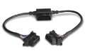 Picture of AMP Research PowerStep Plug N Play Pass Thru Harness - Black - Clip In OBD Plug Ram & Toyota Only