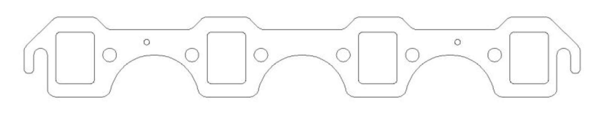 Picture of Cometic Ford SB 1-120in x 1-480in Port -030in MLS Exhaust Gasket