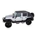 Picture of Rampage 2007-2018 Jeep WranglerJK Unlimited Trailview Fastback - Black Diamond