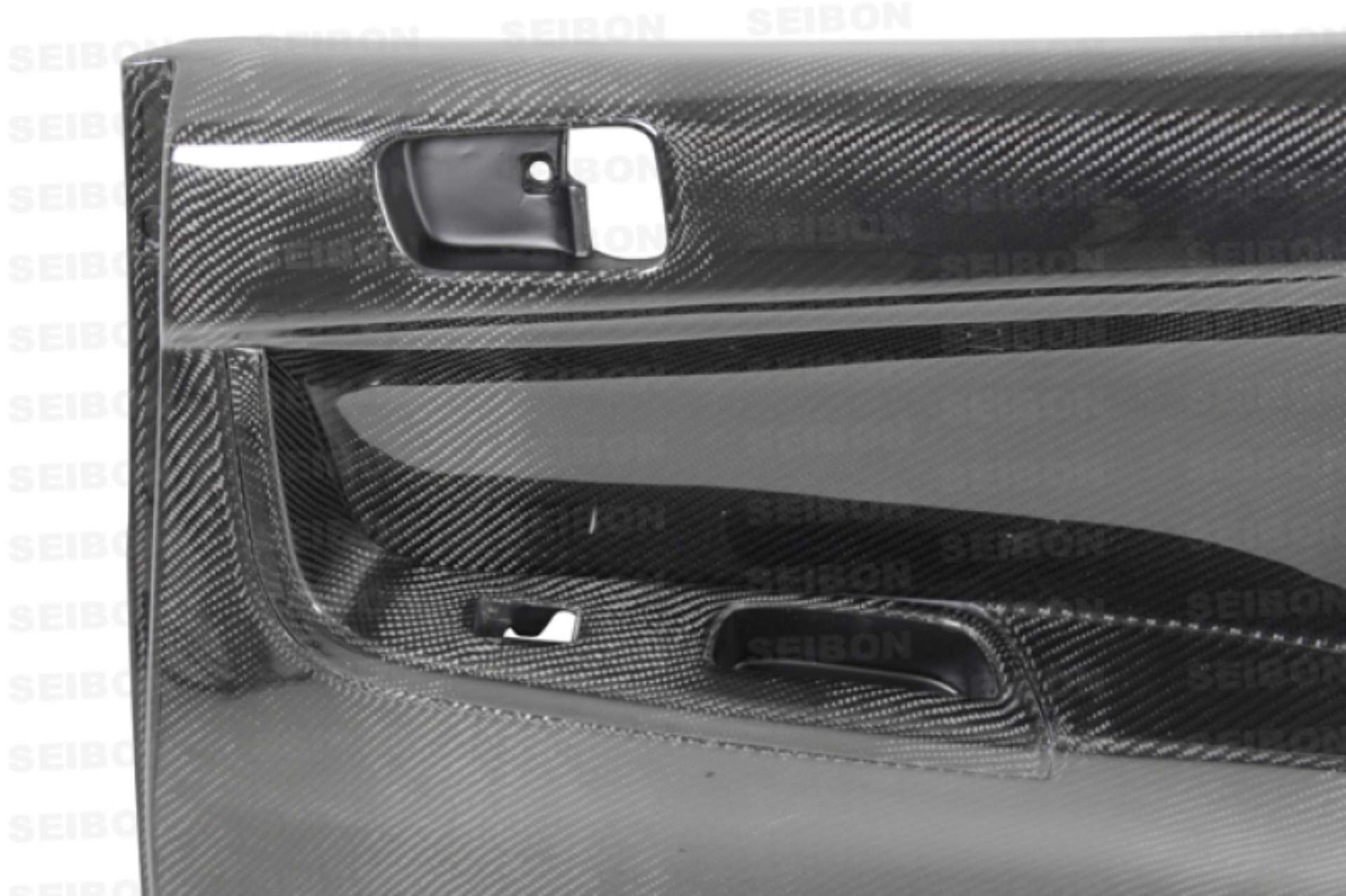 Picture of Seibon 08-12 Mitsubishi Evo Carbon Fiber Rear Door Panels