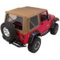 Picture of Rampage 1997-2006 Jeep WranglerTJ Complete Top - Khaki