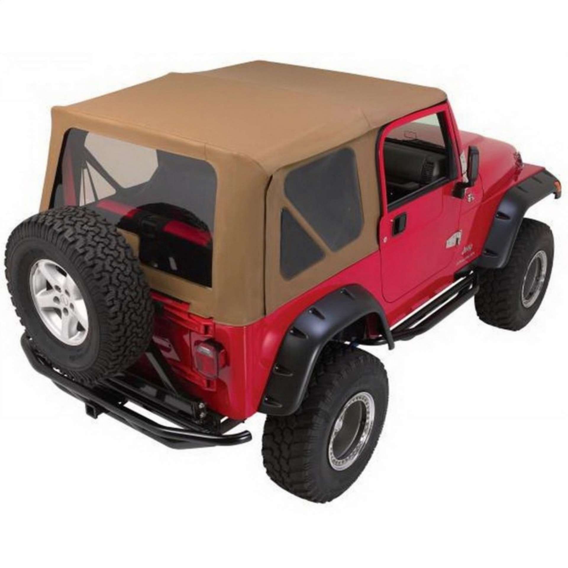 Picture of Rampage 1997-2006 Jeep WranglerTJ Complete Top - Khaki