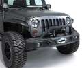 Picture of Rampage 2007-2018 Jeep WranglerJK Trailguard Front Bumper - Black