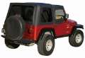 Picture of Rampage 1997-2006 Jeep WranglerTJ OEM Replacement Top - Black Diamond