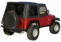 Picture of Rampage 1997-2006 Jeep WranglerTJ OEM Replacement Top - Black Denim