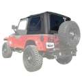 Picture of Rampage 1997-2006 Jeep WranglerTJ OEM Replacement Top - Black Diamond