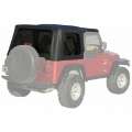 Picture of Rampage 1997-2006 Jeep WranglerTJ OEM Replacement Top - Black Denim