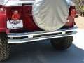 Picture of Rampage 1976-1983 Jeep CJ5 Double Tube Rear Bumper - Stainless