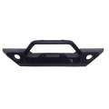 Picture of Rampage 07-22 Jeep Wrangler JL-JK & 20-22 Gladiator JT Rock Rage Front Bumper - Black