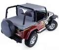 Picture of Rampage 1992-1995 Jeep WranglerYJ Cab Soft Top And Tonneau Cover - Black Denim