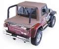 Picture of Rampage 1992-1995 Jeep WranglerYJ Cab Soft Top And Tonneau Cover - Spice Denim