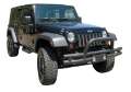 Picture of Rampage 2007-2018 Jeep WranglerJK Double Tube Bumper Front - Black