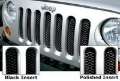 Picture of Rampage 2007-2018 Jeep WranglerJK Grille 3D Single Piece - Black