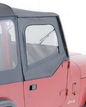 Picture of Rampage 1987-1995 Jeep WranglerYJ Door Skins - Black Denim