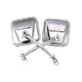 Picture of Rampage 1955-1983 Jeep CJ5 Side Mirrors - Stainless