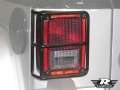 Picture of Rampage 2007-2018 Jeep WranglerJK Taillight Guards - Black