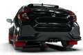 Picture of Rally Armor 17-21 Honda Civic Sport-Sport Touring Red UR Mud Flap w-Black Logo