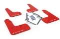 Picture of Rally Armor 17-21 Honda Civic Sport-Sport Touring Red UR Mud Flap w-White Logo