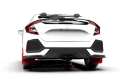 Picture of Rally Armor 17-21 Honda Civic Sport-Sport Touring Red UR Mud Flap w-White Logo