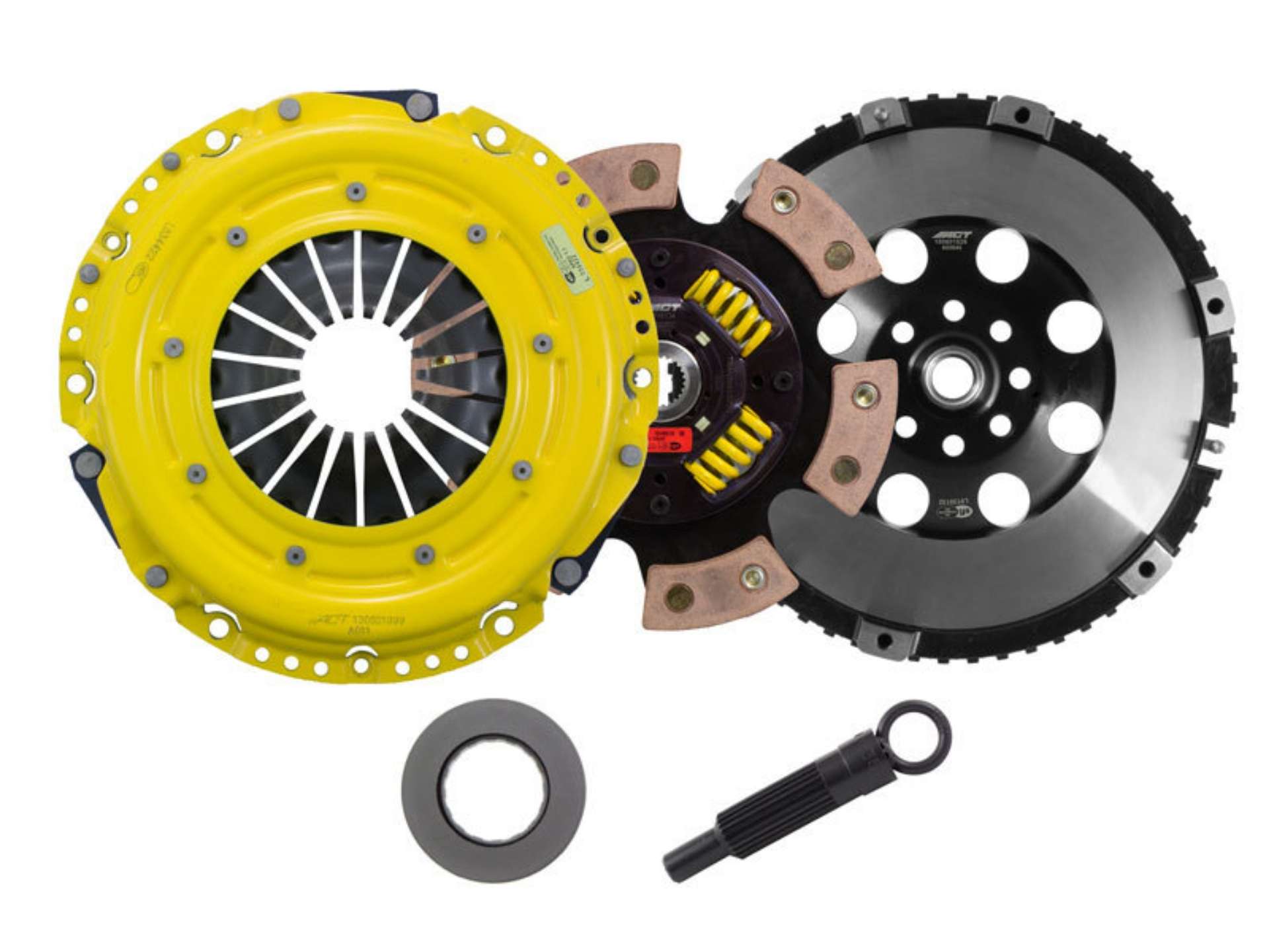 Picture of ACT 00-04 Audi A6 Quattro - 00-02 Audi S4 Base - 01-02 Audi S4 Avant XT-Race Sprung 6 Pad Clutch Kit