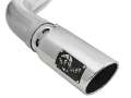 Picture of aFe Large Bore-HD 4in 409 SS DPF-Back Exh 18-19 Ford F-150 V6-3-0L td w- Polished Tip