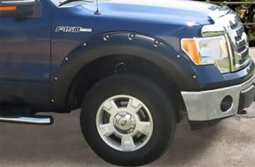 Picture of Stampede 2009-2014 Ford F-150 67-0-78-8-97-4in Bed Ruff Riderz Fender Flares 4pc Smooth