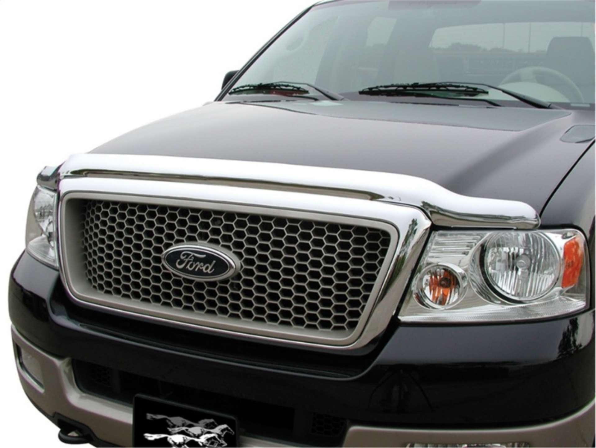 Picture of Stampede 1997-2002 Ford Expedition Vigilante Premium Hood Protector - Chrome