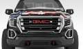 Picture of Stampede 2007-2014 GMC Yukon Excludes Hybrid Models Vigilante Premium Hood Protector - Flag