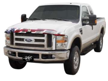 Picture of Stampede 2008-2010 Ford F-250 Super Duty Vigilante Premium Hood Protector - Flag