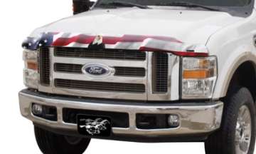 Picture of Stampede 2008-2010 Ford F-250 Super Duty Vigilante Premium Hood Protector - Flag