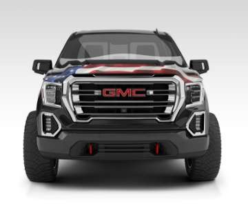 Picture of Stampede 19-23 GMC Sierra 1500 Vigilante Premium Hood Protector - Flag