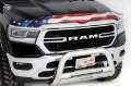 Picture of Stampede 19-23 Ram 1500 Excl- Rebel-TRX Vigilante Premium Hood Protector - Flag