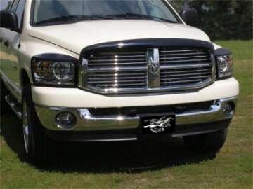 Picture of Stampede 2006-2009 Dodge Ram 2500 Center Only Vigilante Premium Hood Protector - Smoke