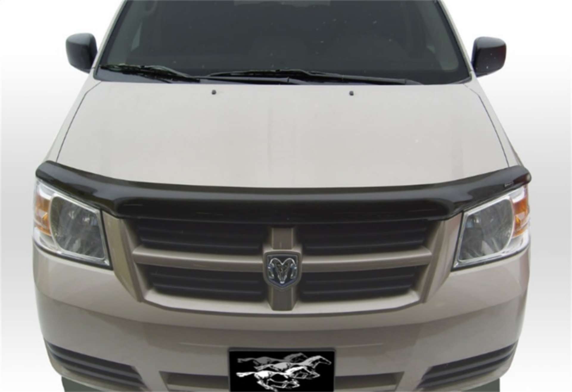 Picture of Stampede 2008-2010 Dodge Grand Caravan Vigilante Premium Hood Protector - Smoke