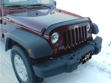 Picture of Stampede 2007-2018 Jeep WranglerJK Vigilante Premium Hood Protector - Smoke