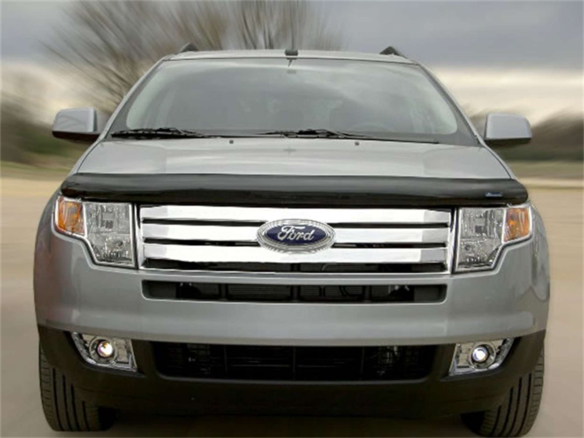 Picture of Stampede 2007-2010 Ford Edge Vigilante Premium Hood Protector - Smoke