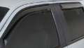 Picture of Stampede 2017-2019 Ford F-250 Super Duty Extended Cab Pickup Snap-Inz Sidewind Deflector 4pc - Smoke