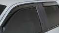 Picture of Stampede 2009-2014 Ford F-150 Crew Cab Pickup Snap-Inz Sidewind Deflector 4pc - Smoke