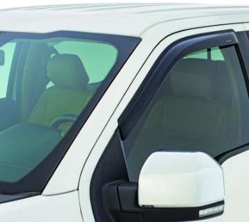 Picture of Stampede 2004-2008 Ford F-150 2-Door Only Standard Cab Pickup Tape-Onz Sidewind Deflector 2pc Smoke