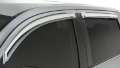 Picture of Stampede 2007-2019 Toyota Tundra Extended Crew Cab Pickup Tape-Onz Sidewind Deflector 4pc - Chrome