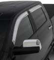 Picture of Stampede 2009-2018 Dodge Ram 1500 Crew Cab Pickup Tape-Onz Sidewind Deflector 4pc - Chrome