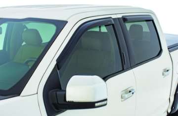 Picture of Stampede 2006-2008 Dodge Ram 1500 Extended Crew Cab Pickup Tape-Onz Sidewind Deflector 4pc - Smoke