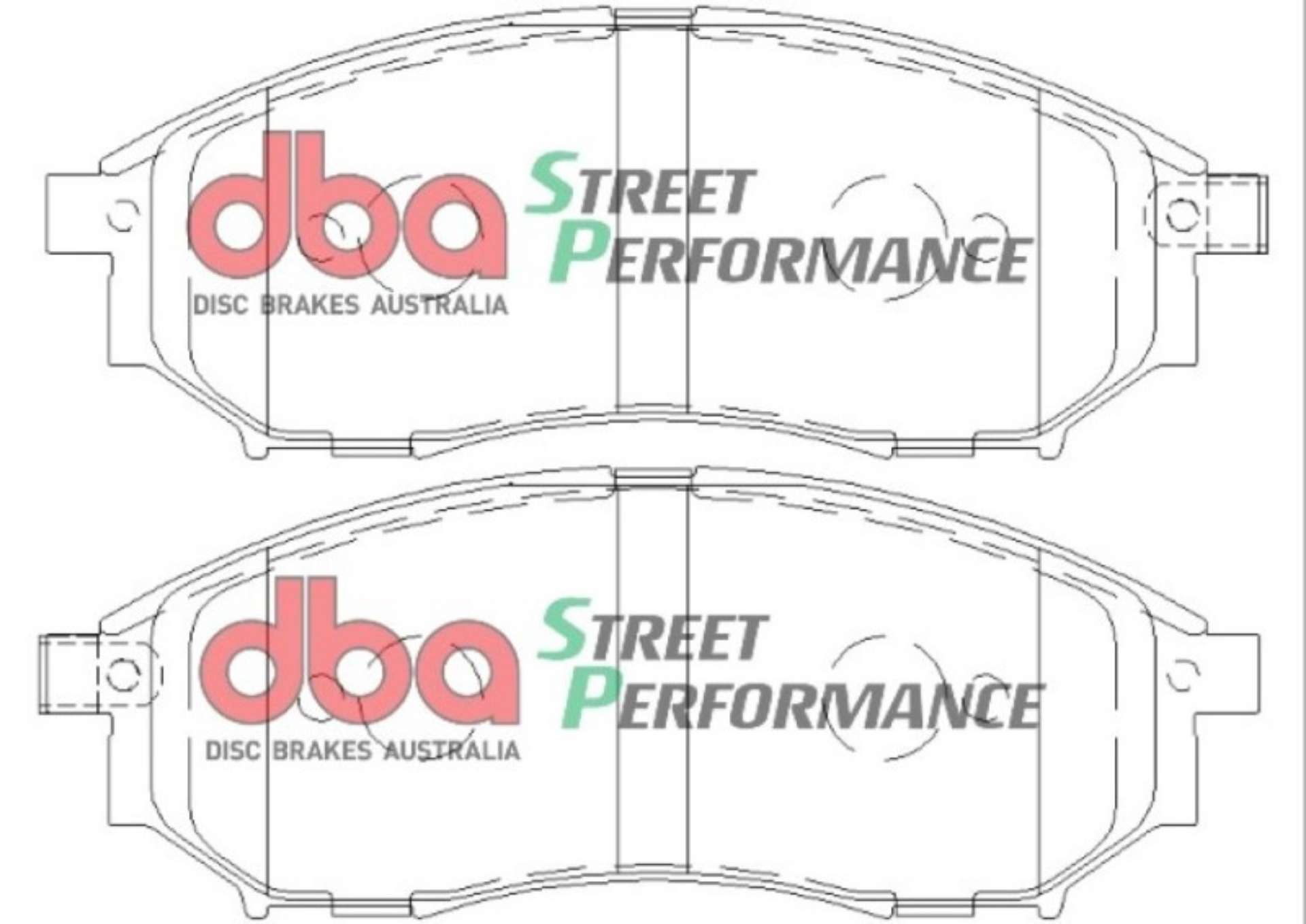 Picture of DBA 02-06 Infiniti Q45 SP500 Brake Pads