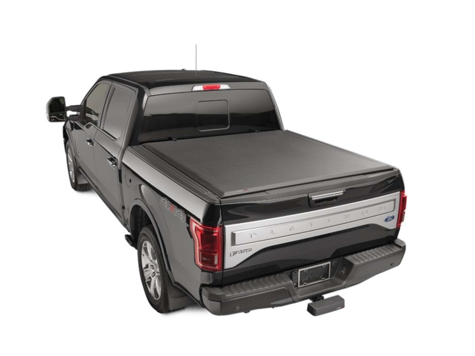 Picture of WeatherTech 2017+ Ford F-250 - F-350 - F-450 - F-550 6ft 9in Bed Roll Up Truck Bed Cover - Black