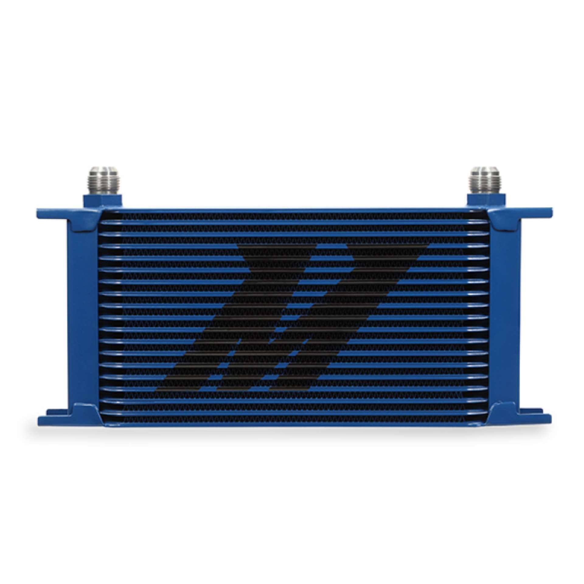 Picture of Mishimoto Universal 19 Row Oil Cooler - Blue