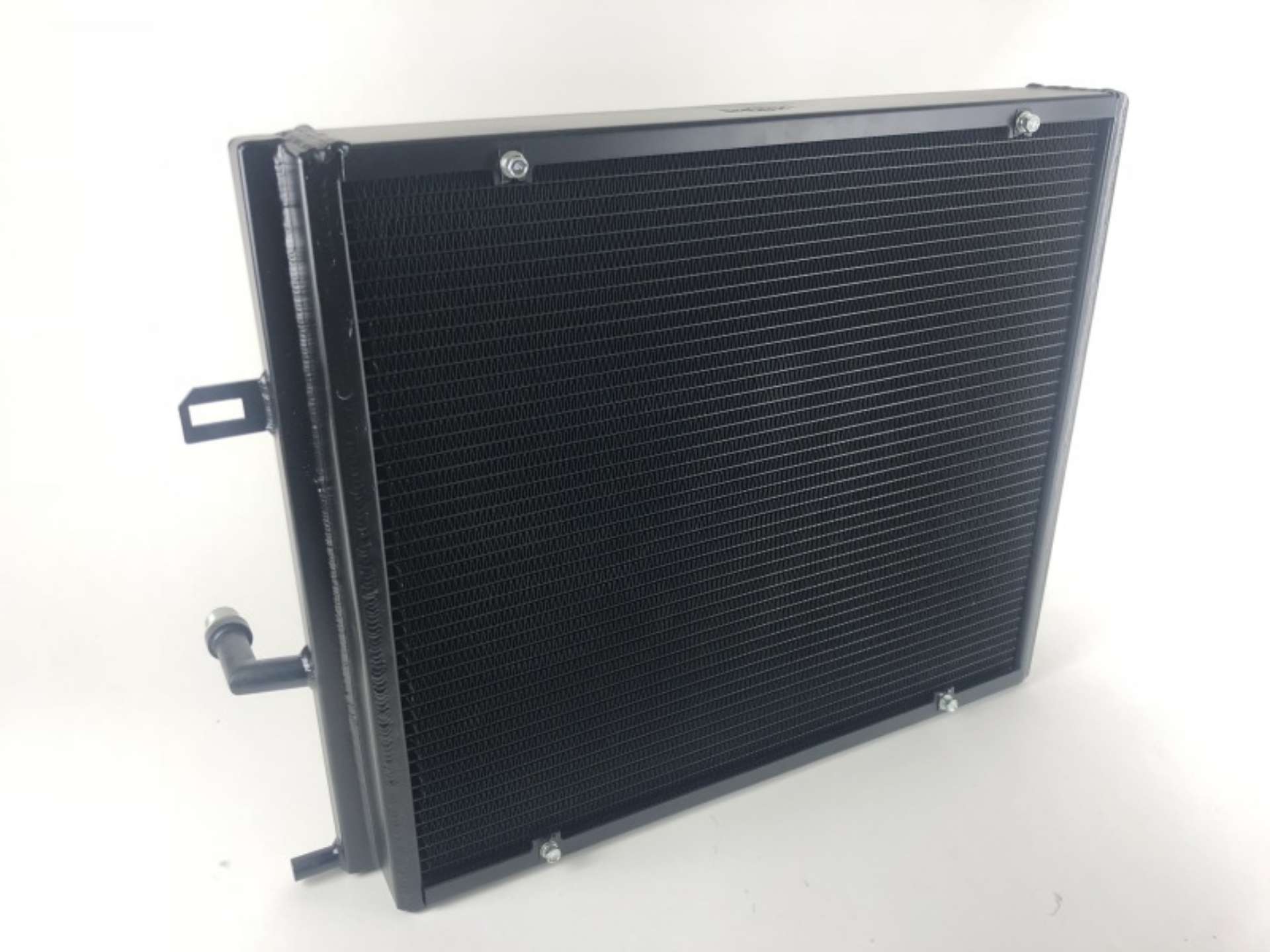 Picture of CSF BMW B58-B48 Front Mount Triple-Pass Heat Exchanger w-Rock Guard - Black