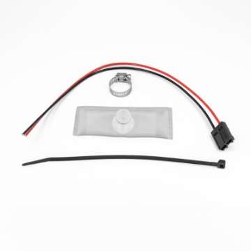 Picture of DeatschWerks 88-91 BMW 325i DW65C 265lph Compact Fuel Pump w- Install Kit w-o Mounting Clips